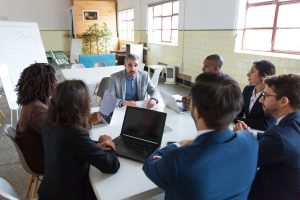 Toxic Workplace: Confident talking to subordinates on important business issues.