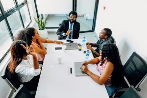 Toxic workplace starts with silencing like this dissenting opinions in meetings.